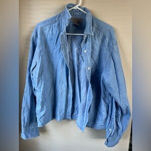 Abercrombie & Fitch Blue Button Down Shirt